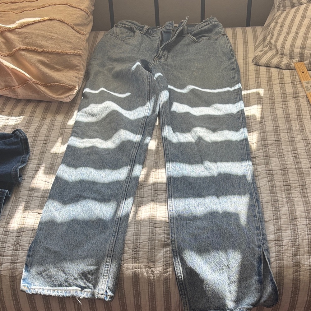 Abercrombie 90’s straight ultra high rise Curve Love